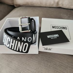 *SOLD* Moschino Leather Belt (Unisex)